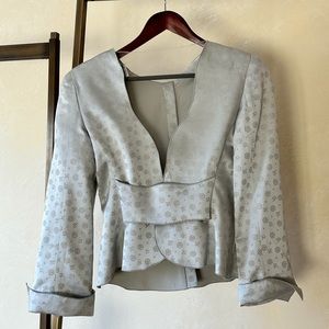 ARMANI Collezioni silk kimono inspired top size 6